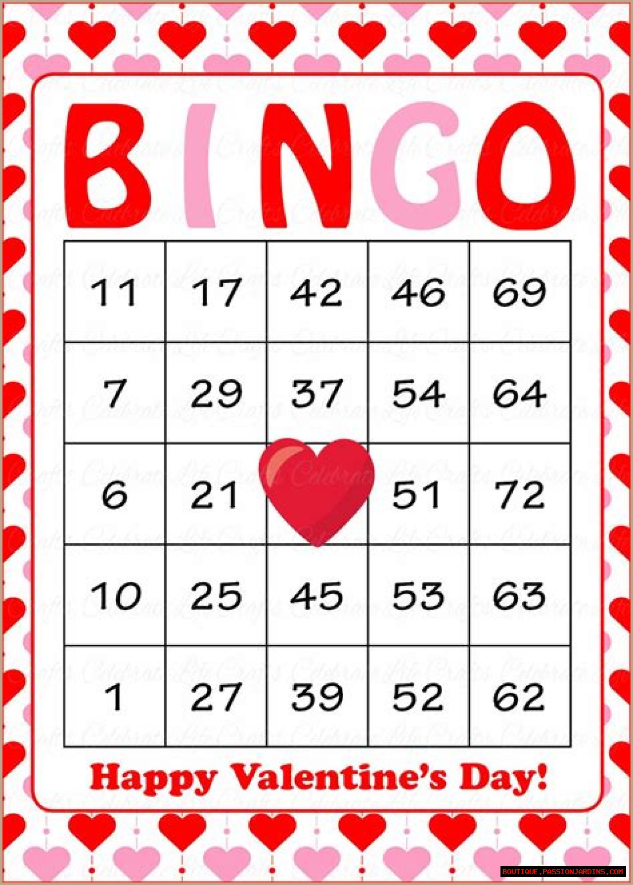 Heart Bingo
